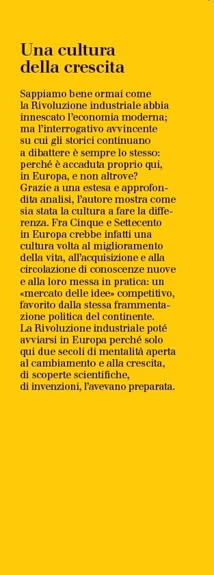 Una cultura della crescita. Le origini dell'economia moderna - Joel Mokyr - 4