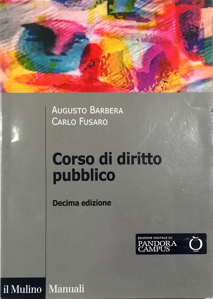 Corso di diritto pubblico. Con espansione online