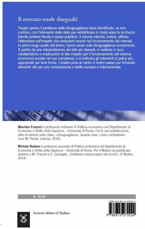 Il mercato rende diseguali? La distribuzione dei redditi in Italia - 2