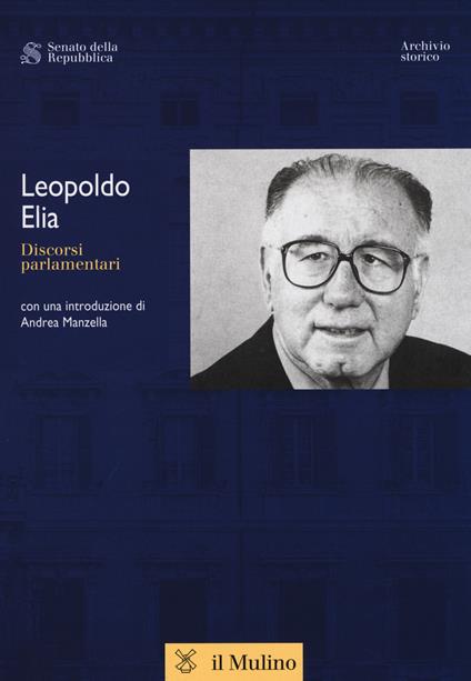 Discorsi parlamentari - Leopoldo Elia - copertina