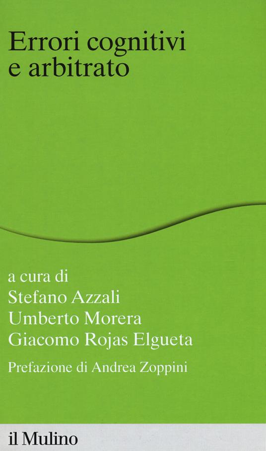 Errori cognitivi e arbitrato - copertina