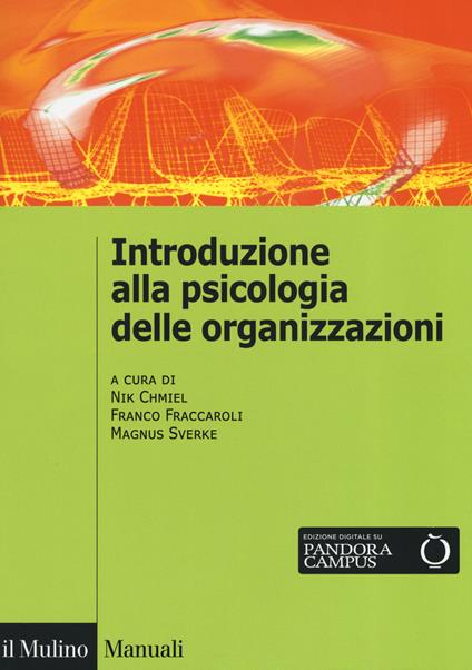 Introduzione alla psicologia delle organizzazioni - copertina