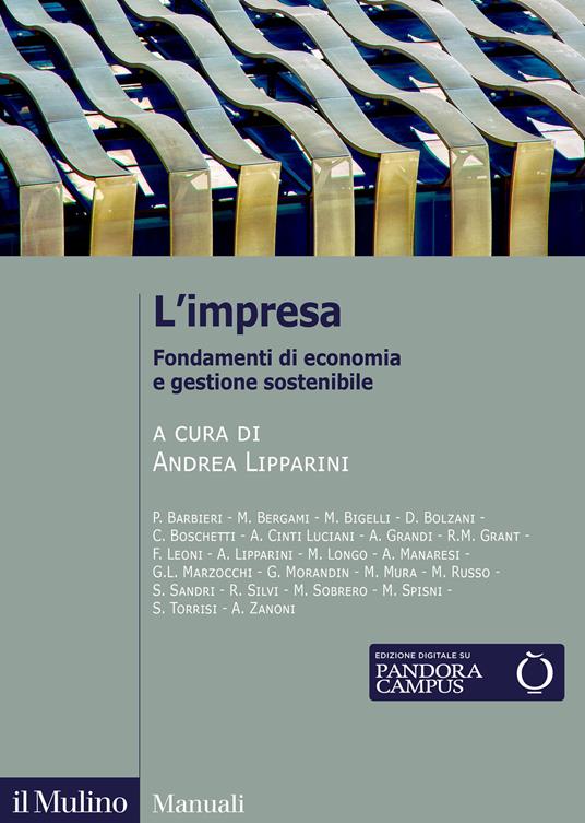 L'impresa. Fondamenti di economia e gestione sostenibile - copertina