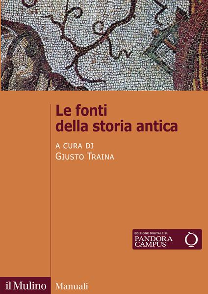 Le fonti della storia antica - copertina