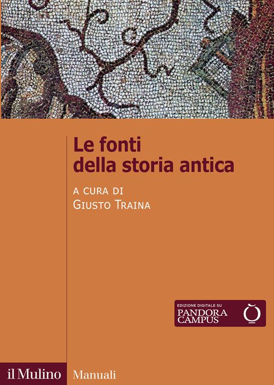 Le fonti della storia antica - copertina