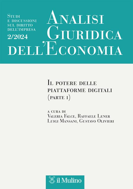 Analisi giuridica dell'economia (2024). Vol. 2 - copertina