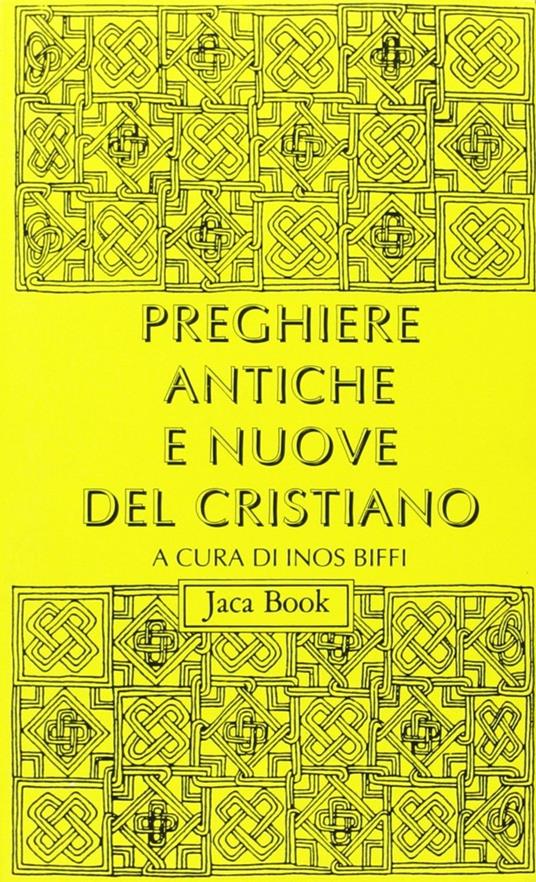 Preghiere antiche e nuove del cristiano - copertina