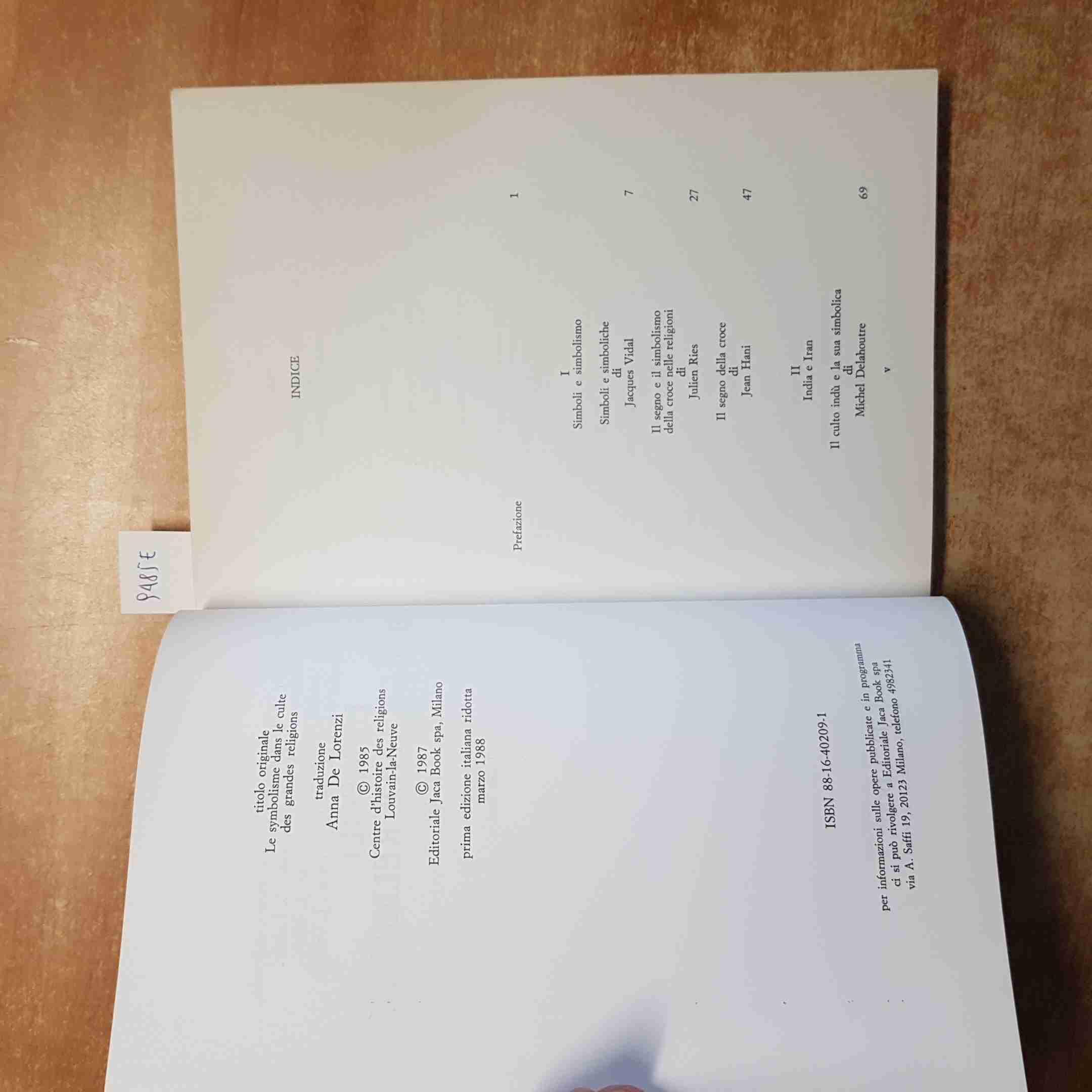 Complementi di antropologia del sacro. Vol. 1: I simboli nelle grandi religioni