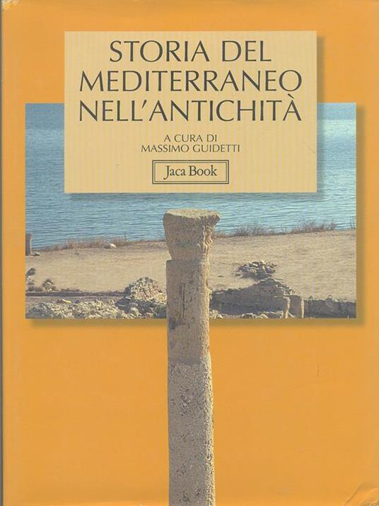 Storia del Mediterraneo nell'antichità IX-I secolo a.C. - copertina