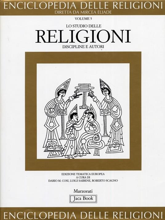 Enciclopedia delle religioni. Vol. 5: Lo studio delle religioni. Discipline e autori - copertina