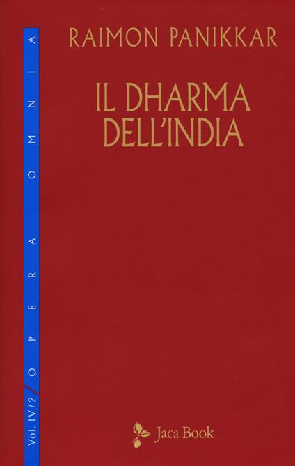 Il Dharma dell'India. Vol. 4\2 - Raimon Panikkar - copertina