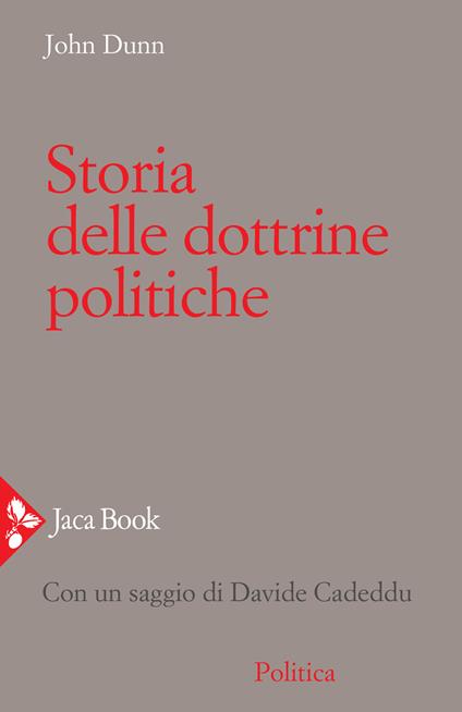 Storia delle dottrine politiche - John Dunn - copertina