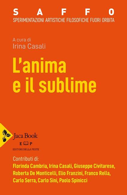 L'anima e il sublime - copertina
