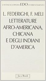 Letterature afro-americana, chicana e degli indiani d'America
