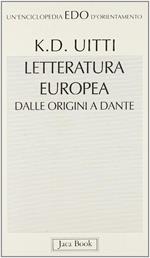Letteratura europea dalle origini a Dante