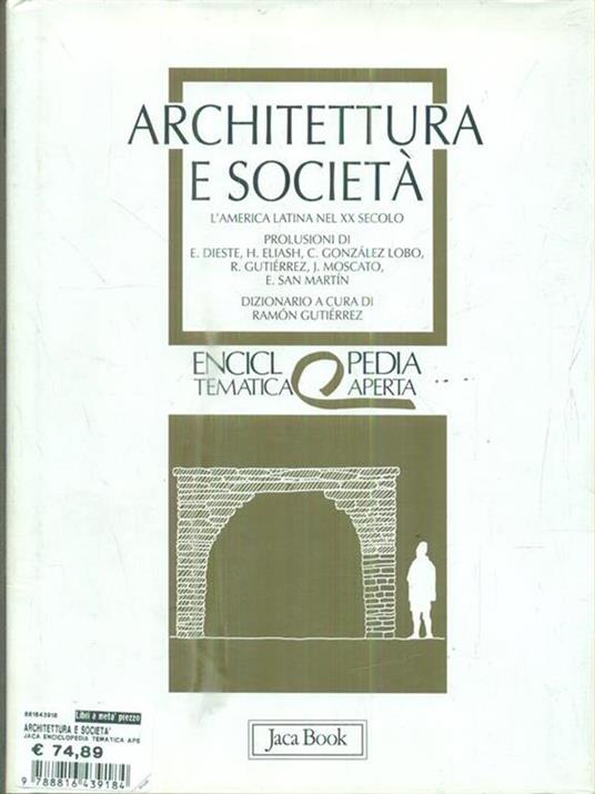 Architettura e società. L'America latina nel XX secolo - 3