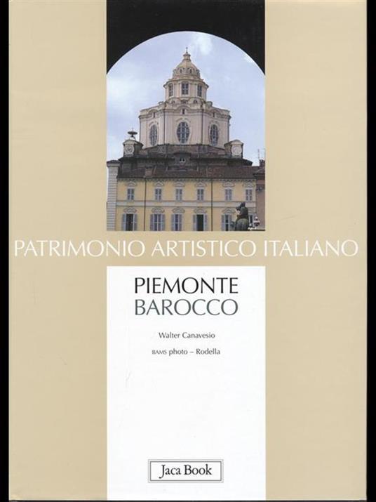 Piemonte barocco - Walter Canavesio - copertina