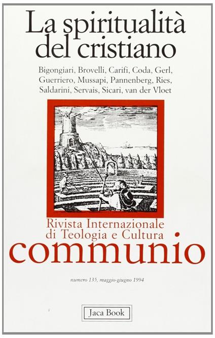 La spiritualità del cristiano - copertina