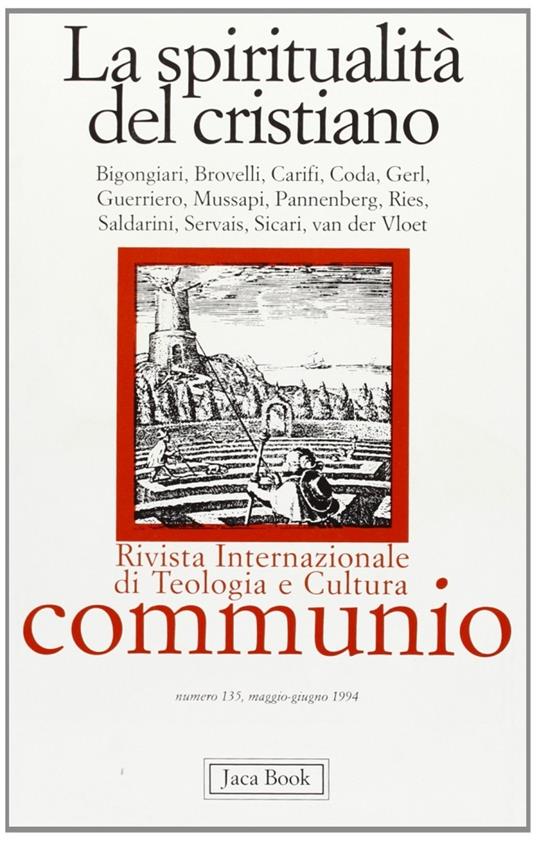 La spiritualità del cristiano - copertina