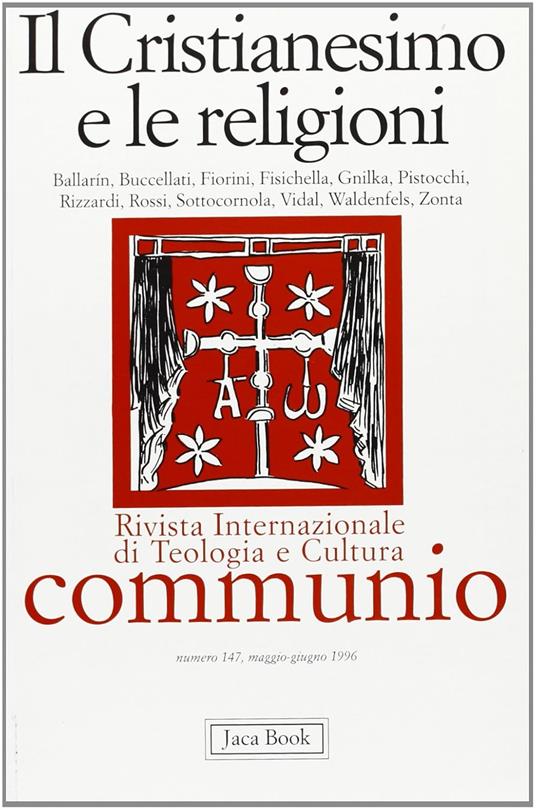 Il cristianesimo e le religioni - copertina