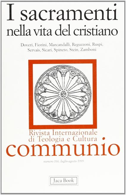 I sacramenti nella vita del cristiano - copertina