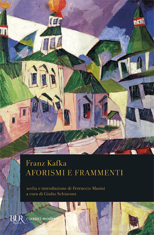 Aforismi e frammenti - Franz Kafka - copertina