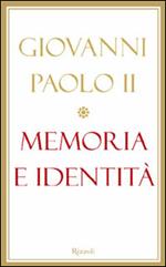 Memoria e identità. Conversazioni a cavallo dei millenni