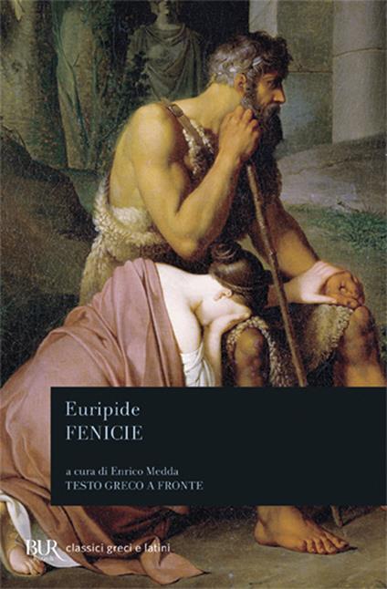 Le Fenicie. Testo greco a fronte - Euripide - copertina