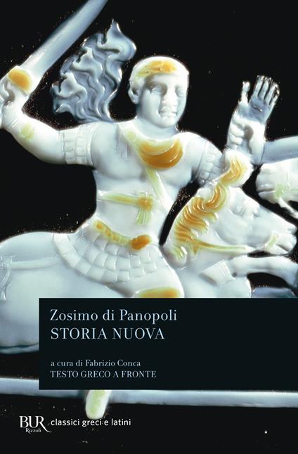 Storia nuova. Testo greco a fronte - Zosimo di Panopoli - copertina