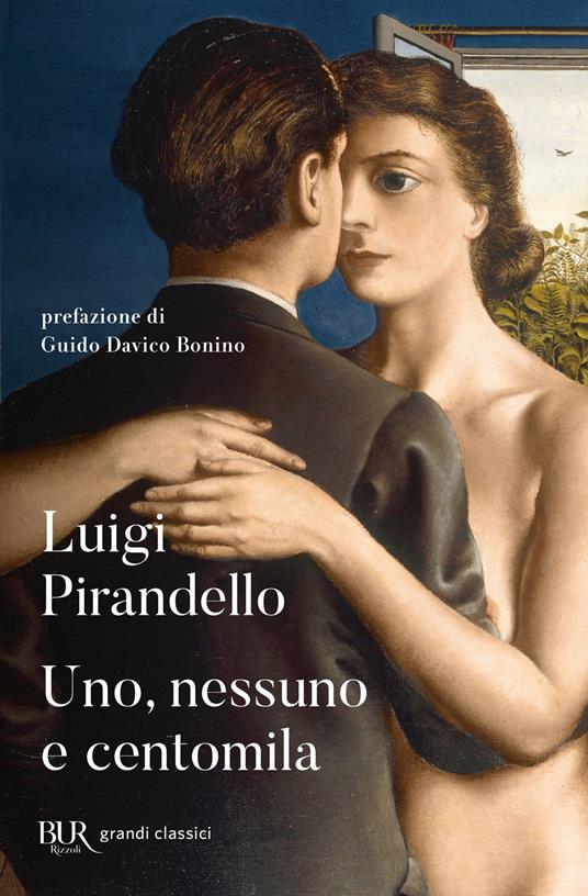 Uno, nessuno e centomila - Luigi Pirandello - copertina