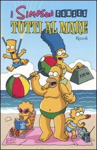 Tutti al mare. Simpson comics - Matt Groening - copertina