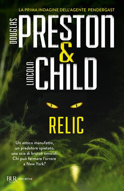 Relic - Douglas Preston,Lincoln Child - copertina