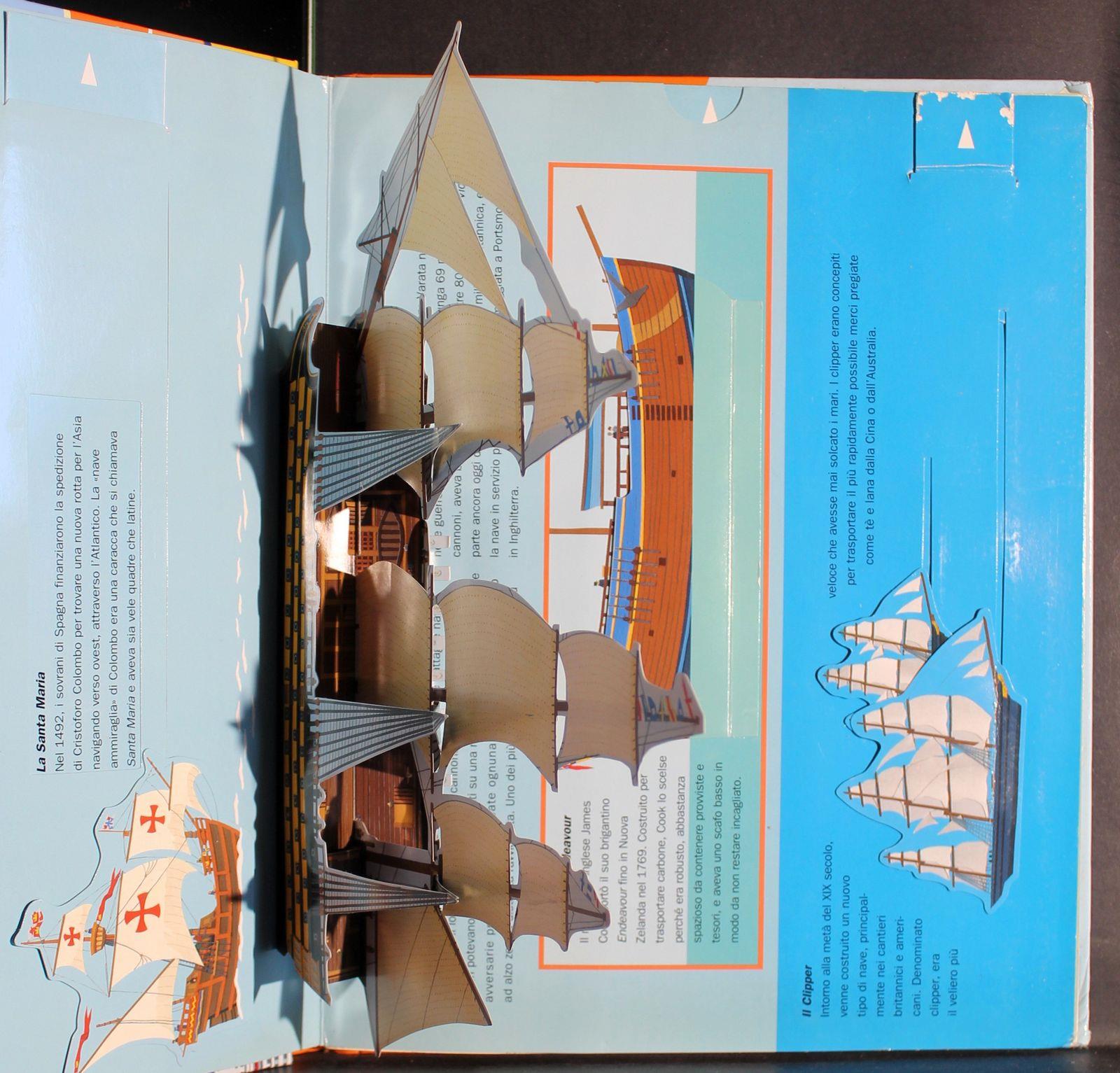 Navi. Libro pop-up. Ediz. illustrata