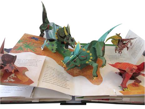 Enciclopedia preistorica. Dinosauri. Libro pop-up. Ediz. illustrata - Robert Sabuda,Matthew Reinhart - 2
