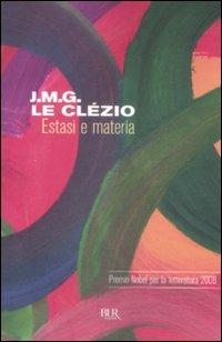 Estasi e materia - Jean-Marie Gustave Le Clézio - copertina