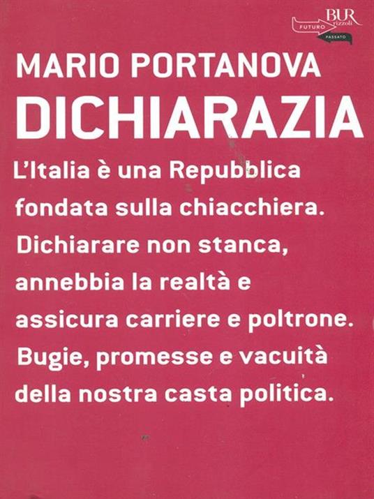 Dichiarazia - Mario Portanova - 2