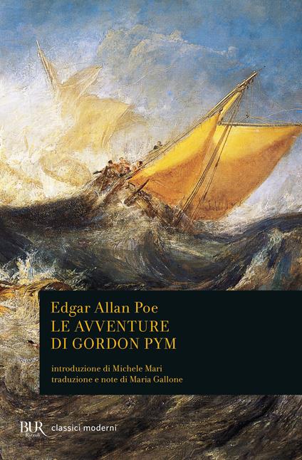 Le avventure di Gordon Pym - Edgar Allan Poe - copertina