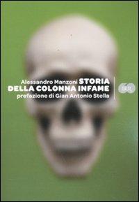 Storia della colonna infame - Alessandro Manzoni - copertina