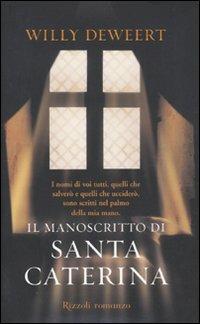Il manoscritto di Santa Caterina - Willy Deweert - copertina