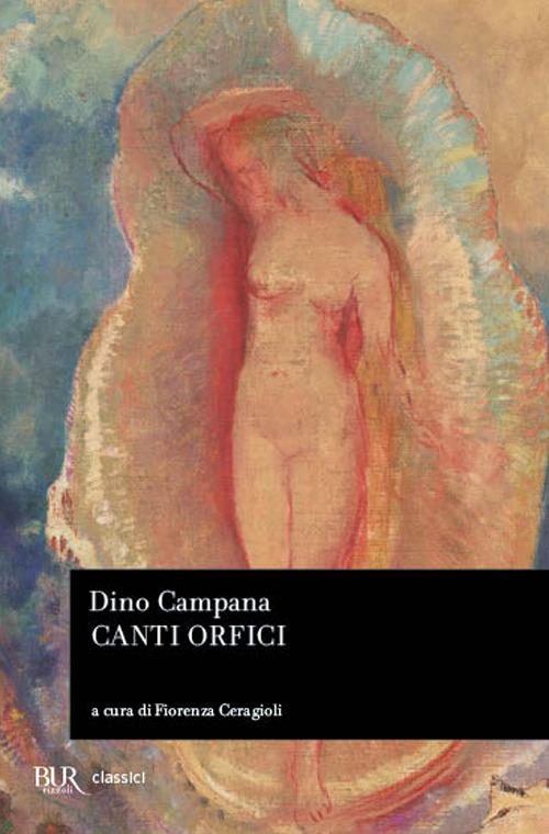 Canti orfici - Dino Campana - copertina