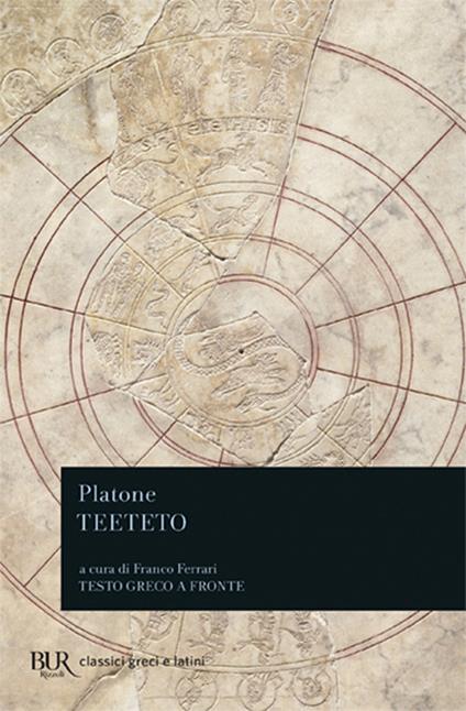 Teeteto. Testo greco a fronte - Platone - copertina