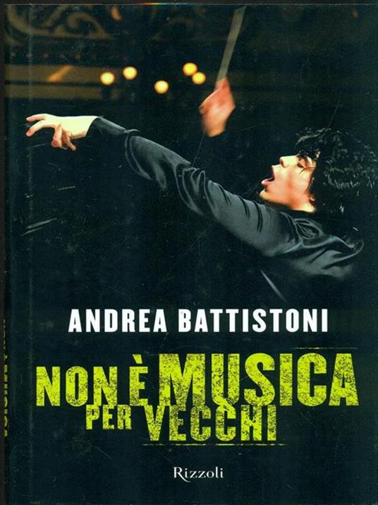Non è musica per vecchi - Andrea Battistoni - copertina