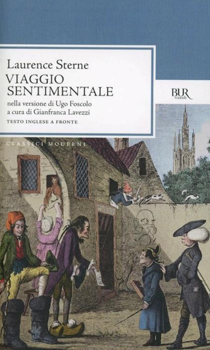 Viaggio sentimentale. Nella versione di Ugo Foscolo. Testo inglese a fronte - Laurence Sterne - copertina