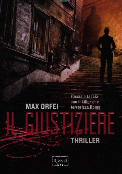 Il giustiziere - Max Orfei - copertina