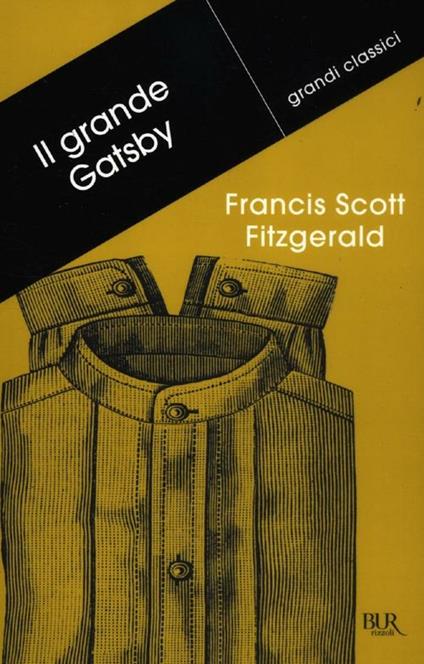 Il grande Gatsby - Francis Scott Fitzgerald - copertina