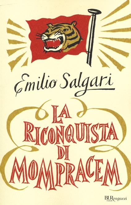 La riconquista di Mompracem - Emilio Salgari - copertina