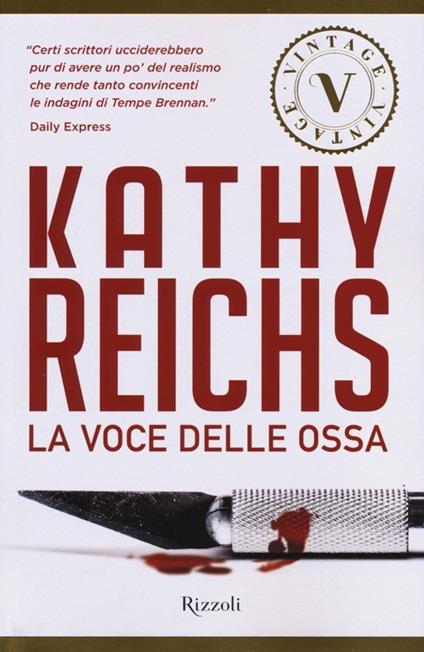 La voce delle ossa - Kathy Reichs - copertina