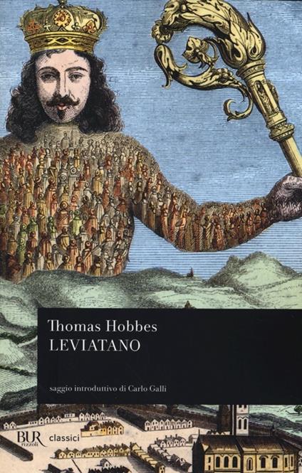 Leviatano - Thomas Hobbes - copertina