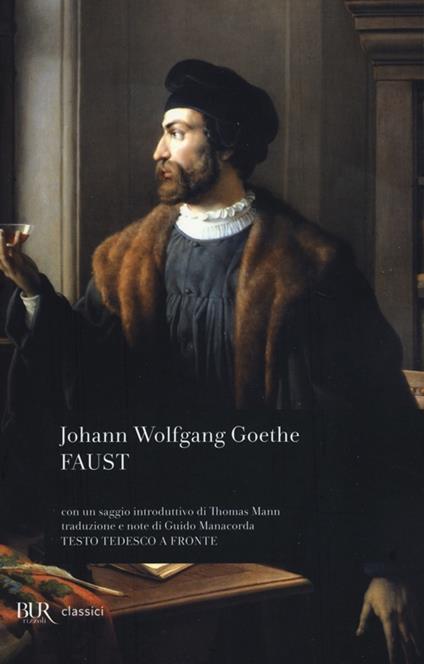 Faust - Johann Wolfgang Goethe - copertina