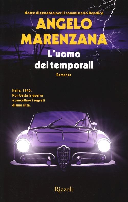 L'uomo dei temporali - Angelo Marenzana - copertina